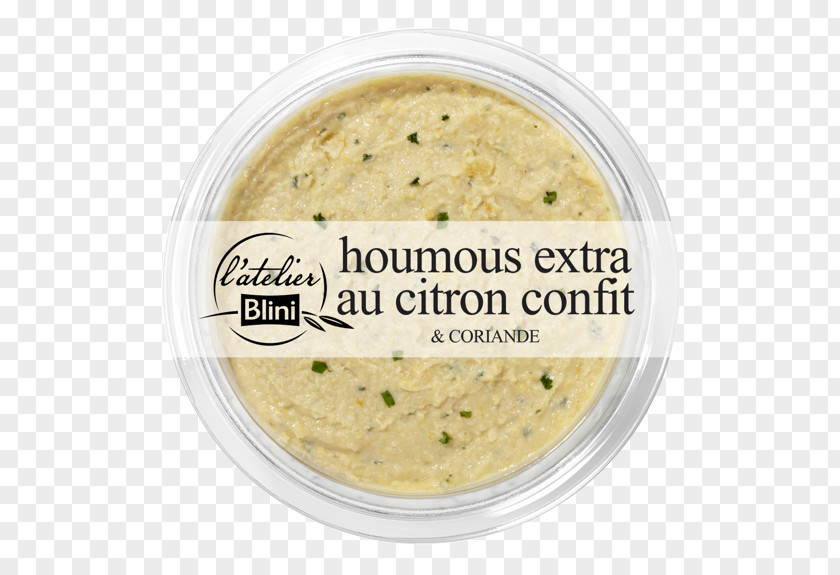 Lemon Hummus Blini Rillettes Confit Gravy PNG