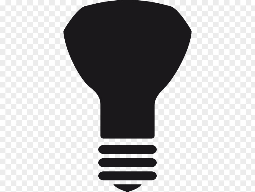 Light Bulb Identification Brush White Font PNG
