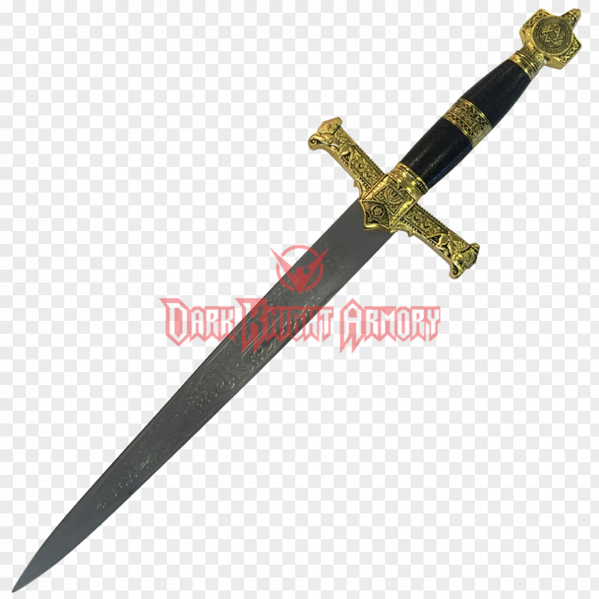 Sword Bowie Knife Dagger Knightly Scabbard PNG