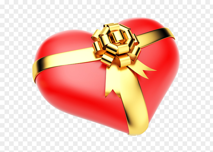 Valentine's Day Gift Heart Clip Art PNG