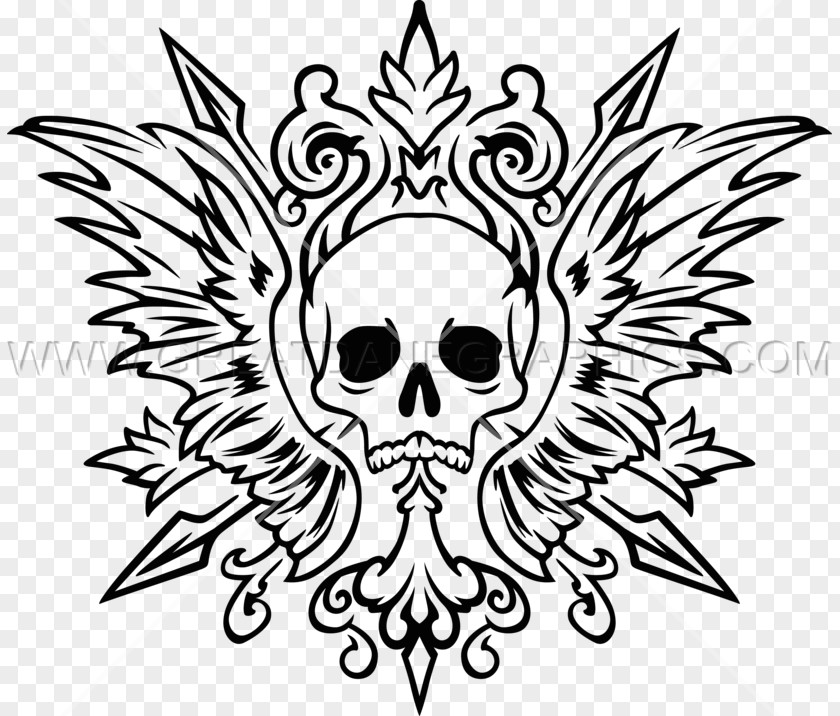 Wing Skull Drawing 2016/05/28 Tribe Clip Art PNG