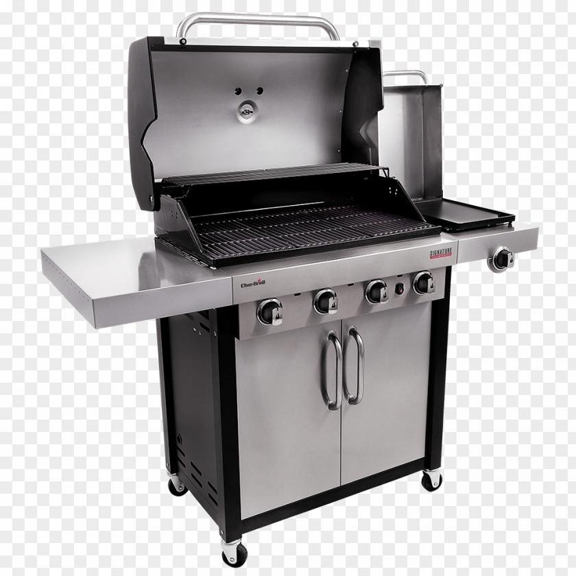Barbecue Char-Broil Signature 4 Burner Gas Grill Grilling Performance PNG