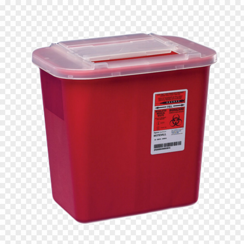 Container Sharps Waste Lid Gallon Management PNG
