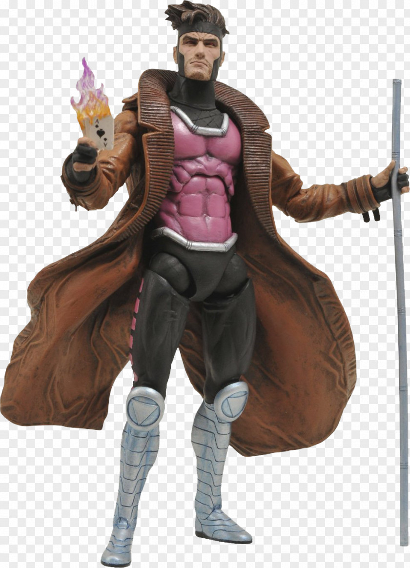 Gambit Amazon.com Action & Toy Figures Marvel Select Diamond Toys PNG