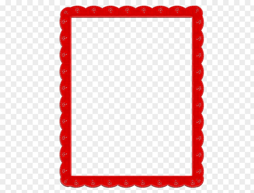 Rectangle Scrapbooking Red Background Frame PNG