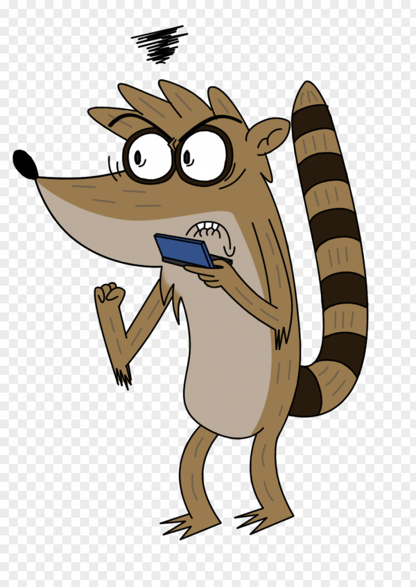 Rigby Telegram Sticker Carnivora Rodent Clip Art PNG