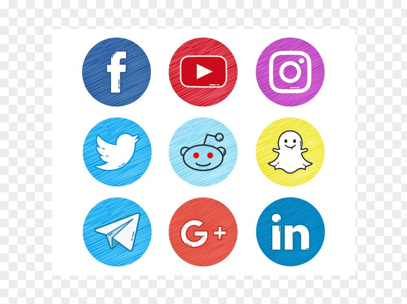 Social Media Marketing Network PNG