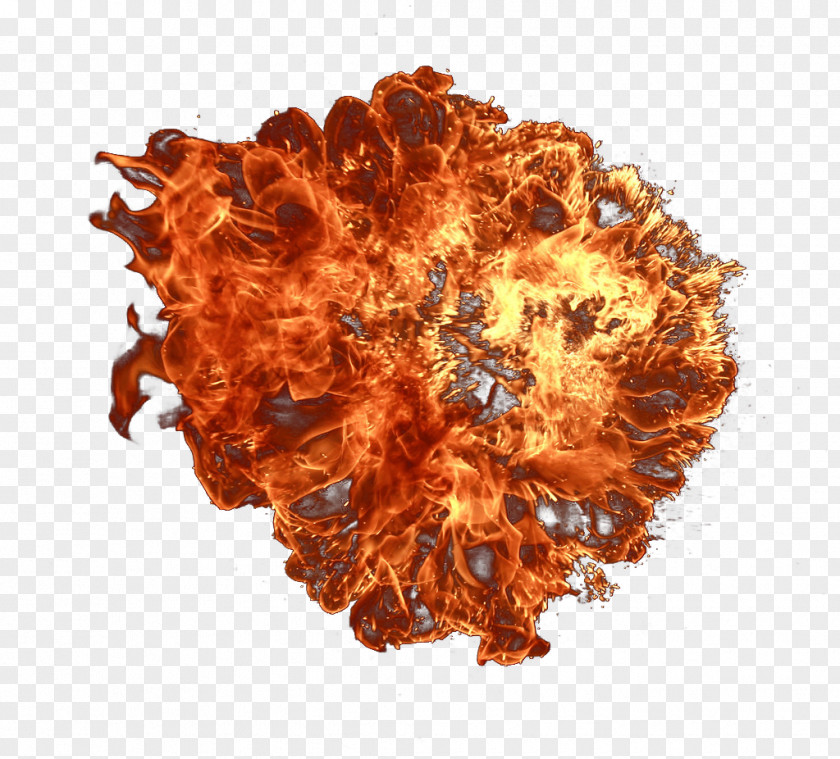 Flame Explosion Fire PNG