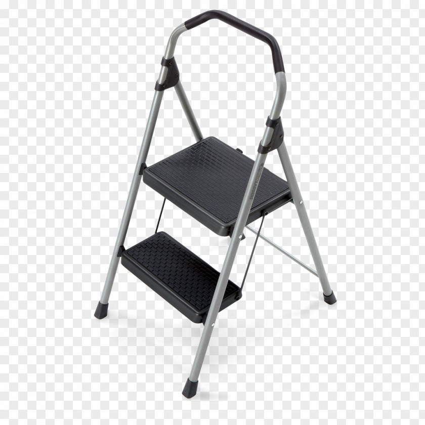 Ladder Stool Keukentrap Steel Aluminium PNG