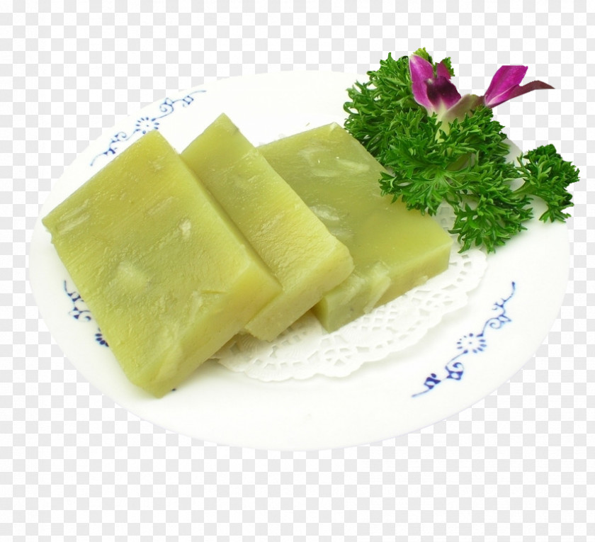 Matcha Horseshoe Cake Green Tea Water Chestnut Dim Sum PNG