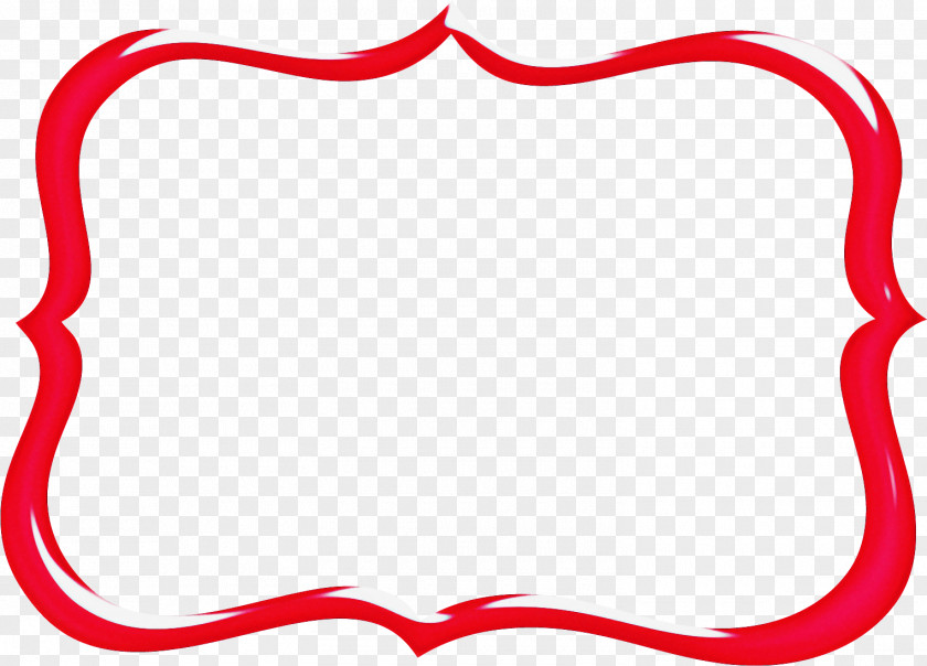 Red Paper Clip Picture Cartoon PNG