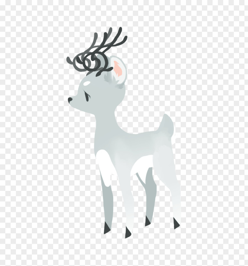 Reindeer Horse Antler Cartoon Mammal PNG