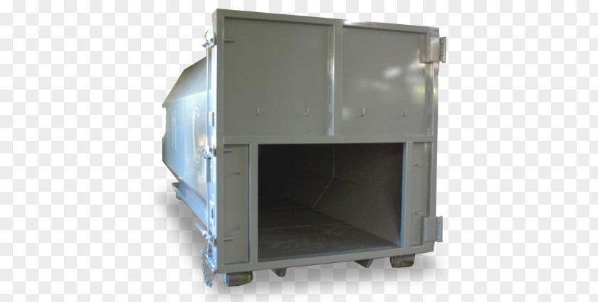 Waste Container Iron Roll-off Dumpster Machine PNG