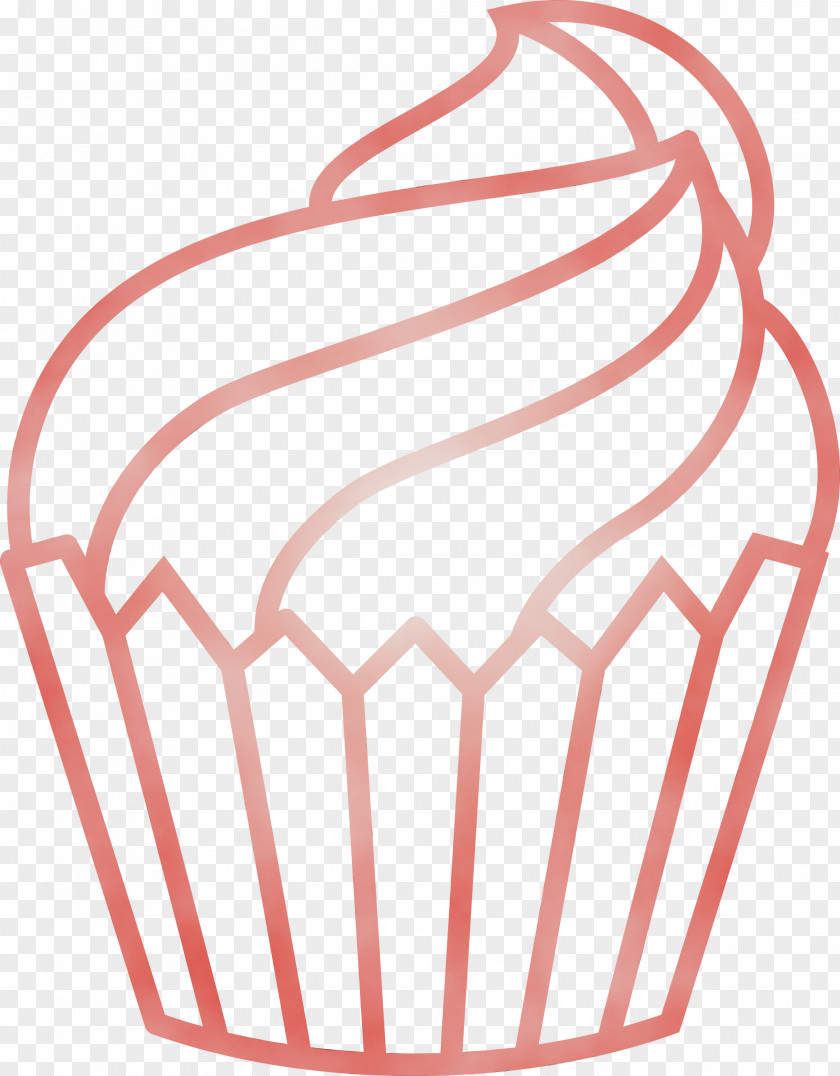 Baking Cup Pink Cupcake Muffin Storage Basket PNG