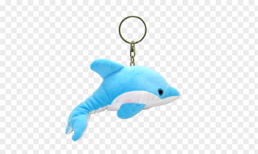 Dolphin Key Chains Turquoise Keyring Stuffed Animals & Cuddly Toys PNG