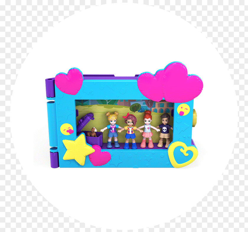 Toy Polly Pocket Doll Playset PNG