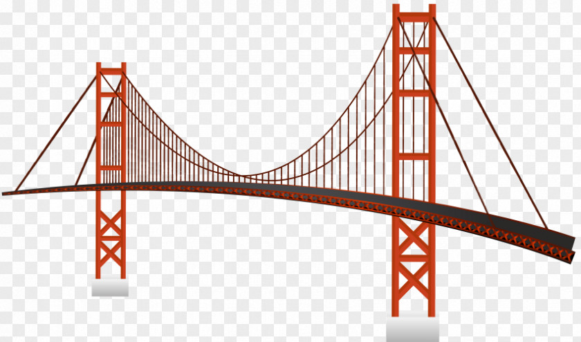 Bidge Banner Golden Gate Bridge Clip Art Image Mackinac PNG