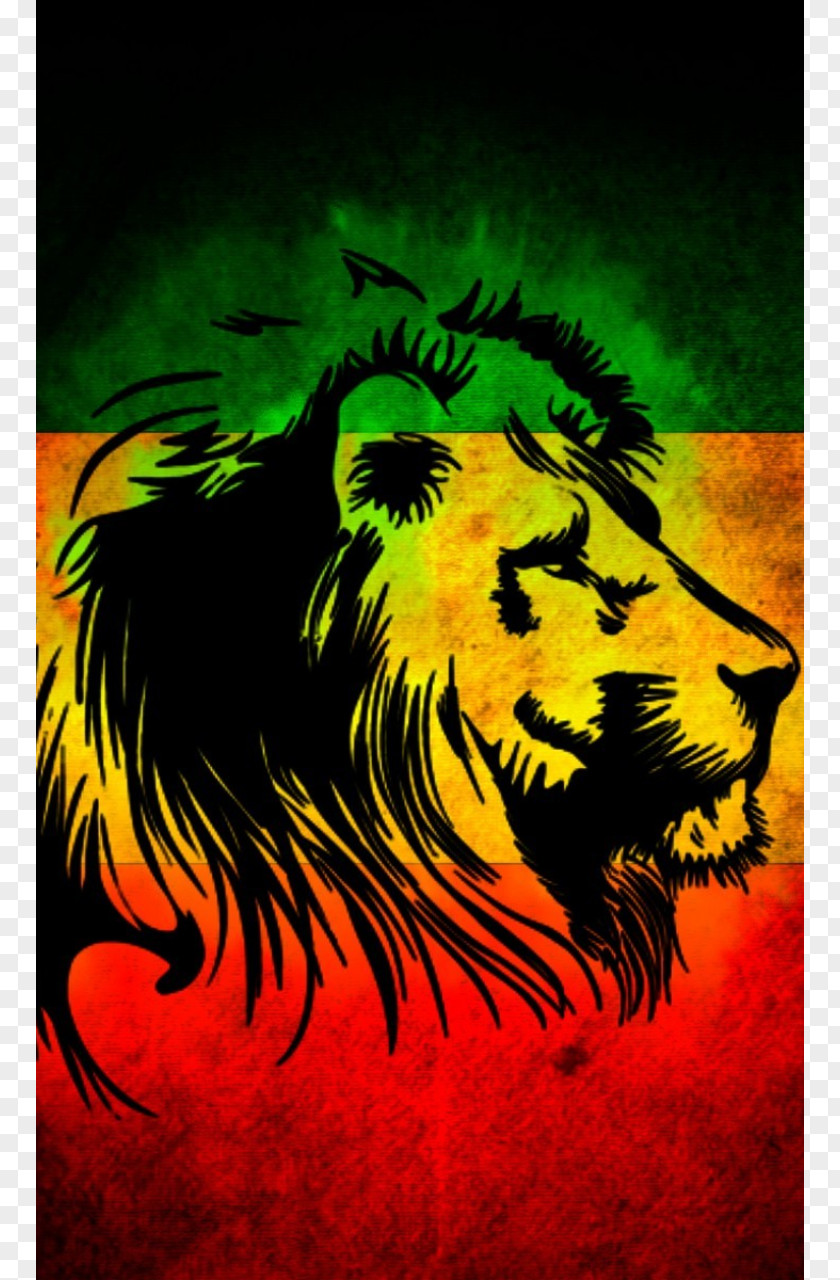 Bob Marley Lion Of Judah Zion Rastafari Desktop Wallpaper PNG