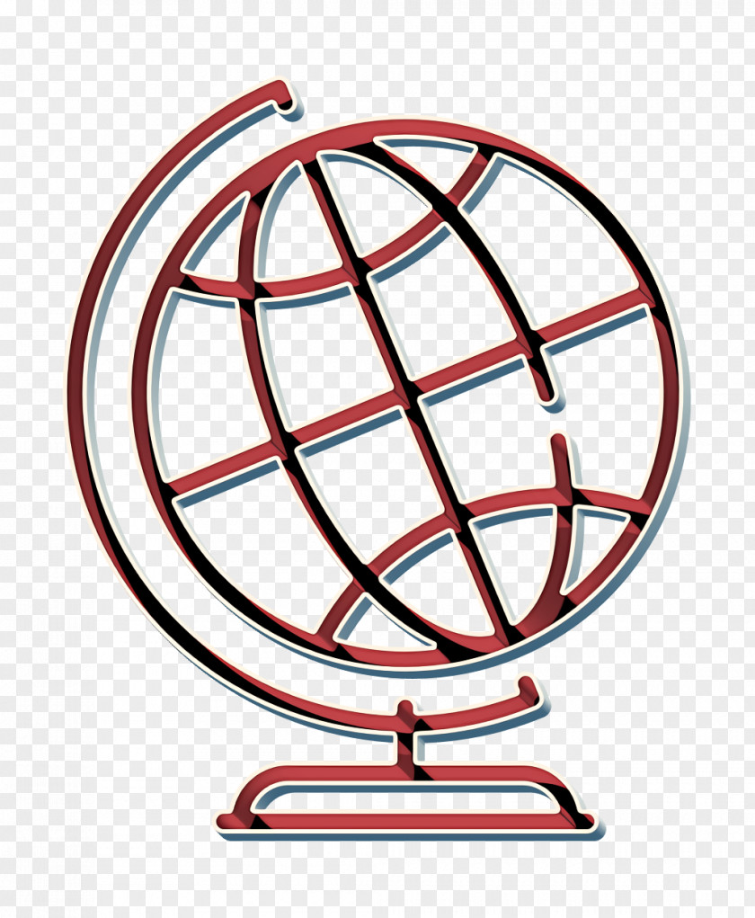 Earth Globe Icon Planet Scientific Study PNG