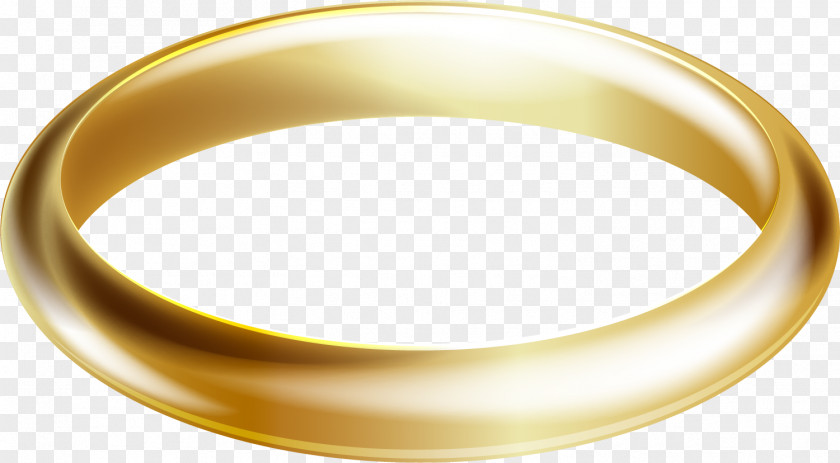 Rings Of Luxury Gold Earring Wedding Ring PNG