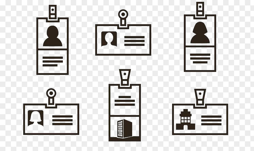 Stick Figure Work Permits Euclidean Vector Black And White Icon PNG