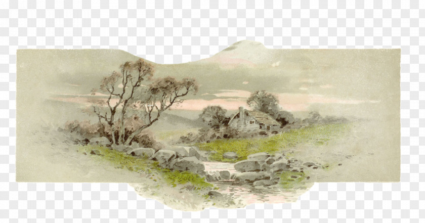 Countryside Clipart Tree Watercolor Painting Blog Rural Area PNG
