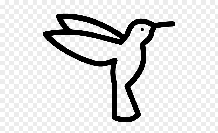 Hummingbird Bird Font PNG