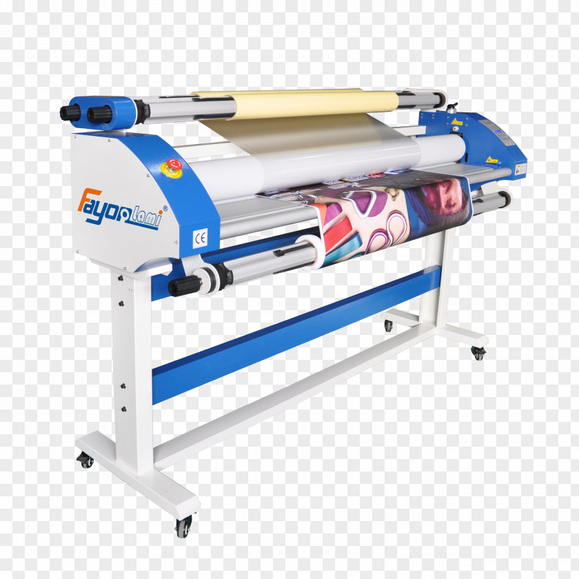 Machine Lamination Cold Roll Laminator Printing Press PNG