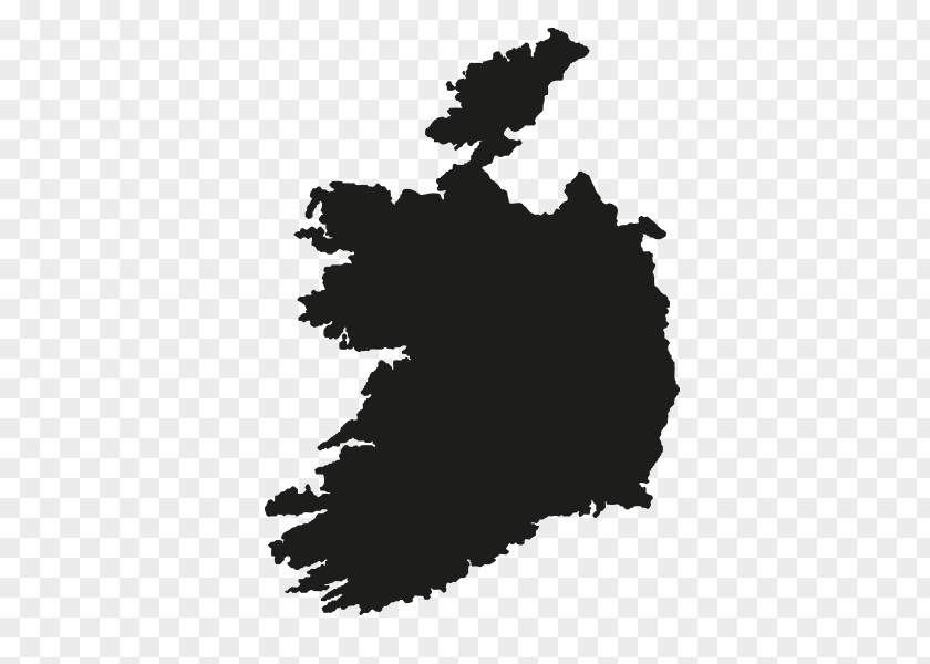 Map Republic Of Ireland Vector Graphics Illustration Blank PNG