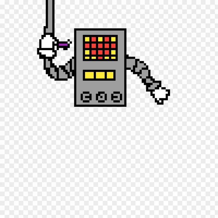 Mettaton Bubble Internet Bot Undertale Sprite Pixel Art Robot PNG