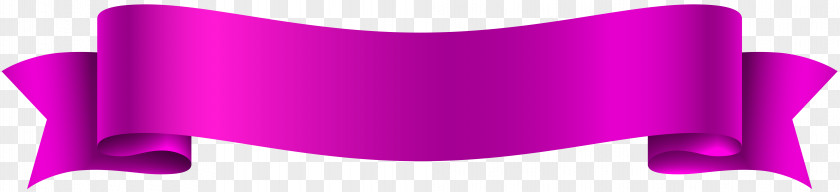 Pink Banner Transparent Clip Art Image PNG