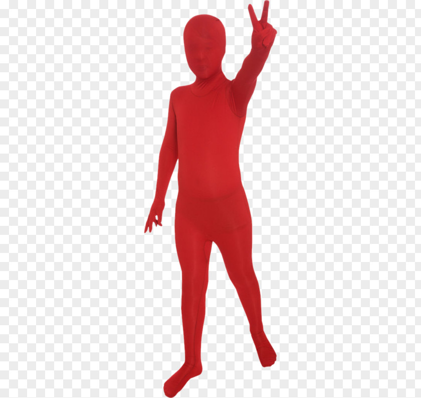 Red Twist Morphsuits Costume Party Child Bodysuit PNG
