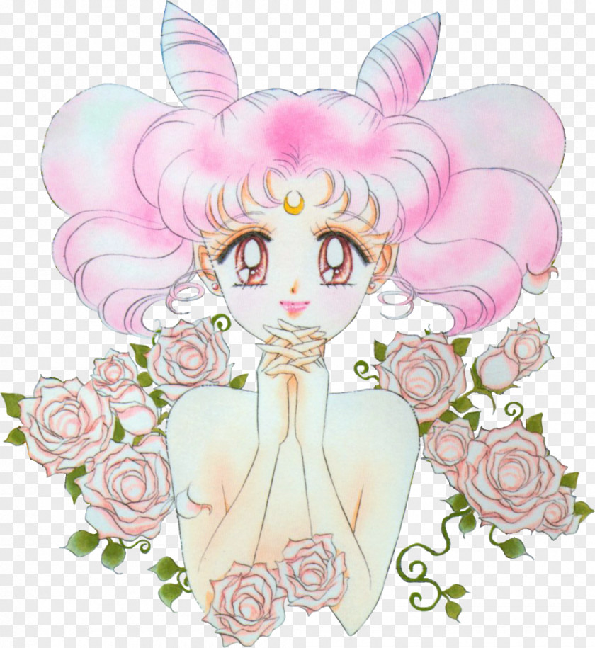 Sailor Moon Floral Design Flower Art Clip PNG