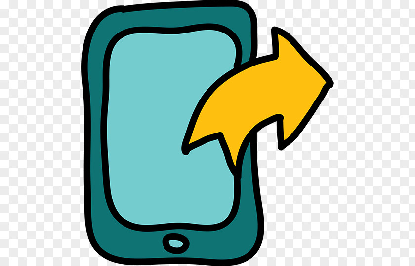 Blue Phone Mobile Telephone Clip Art PNG