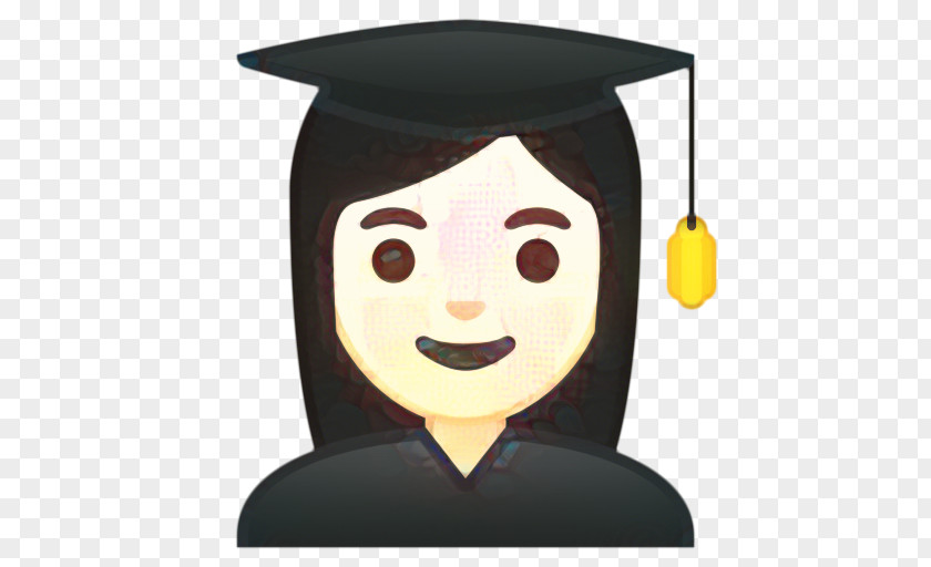 Cap Smile Apple Emoji PNG