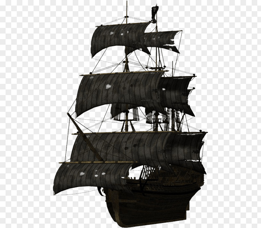Caravel Ship Galleon Piracy Clip Art PNG