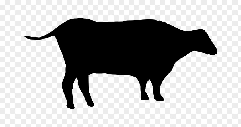 Cow Silhouette Cattle Drawing PNG