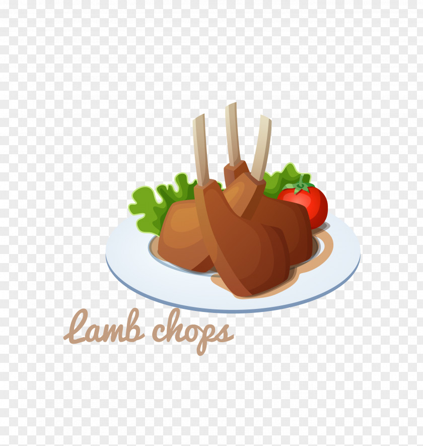 Lamb Chicken Ribs Indian Cuisine And Mutton Illustration PNG