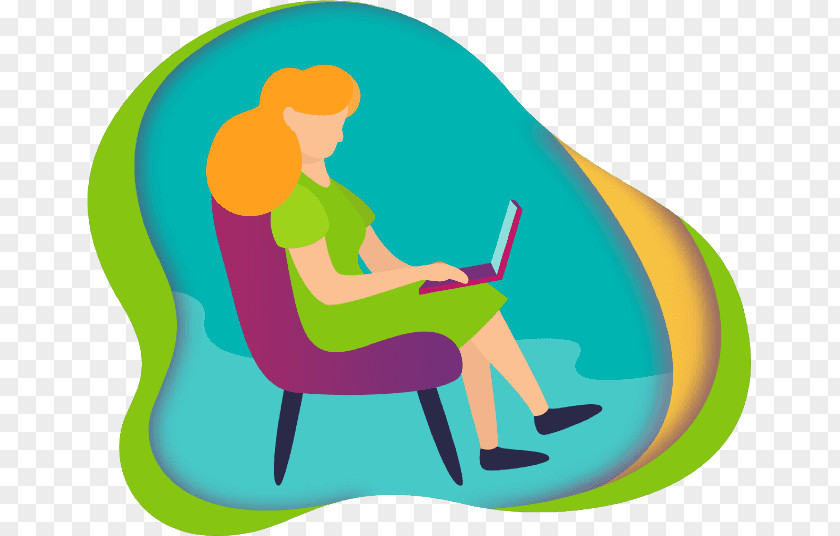 Reading Furniture Sitting Cartoon Chair Clip Art PNG