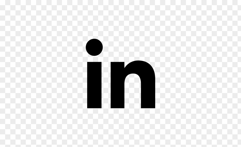 Social Media White Logo LinkedIn PNG