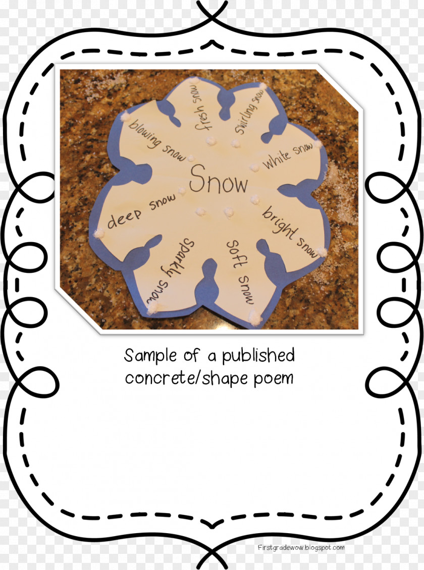 Teacher Template Concrete Poetry Résumé PNG