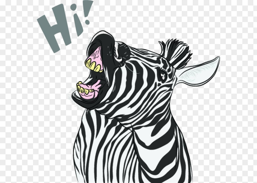 Cartoon Zebra Material Royalty-free Clip Art PNG