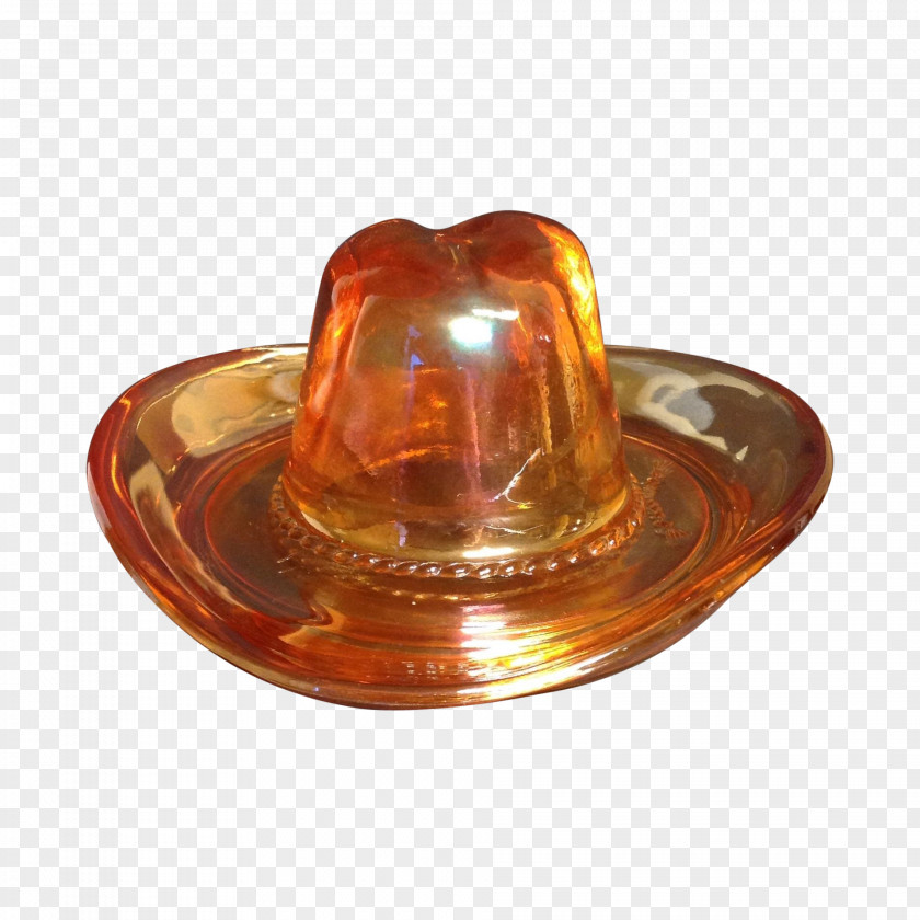Hat Cowboy Carnival Glass PNG