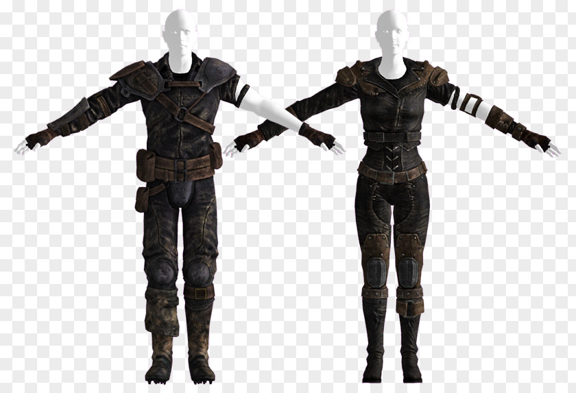 Leather Boiler Suit Armour PNG