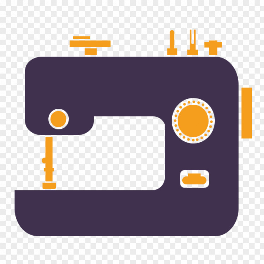 Logo Home Appliance Sewing Machine Line PNG