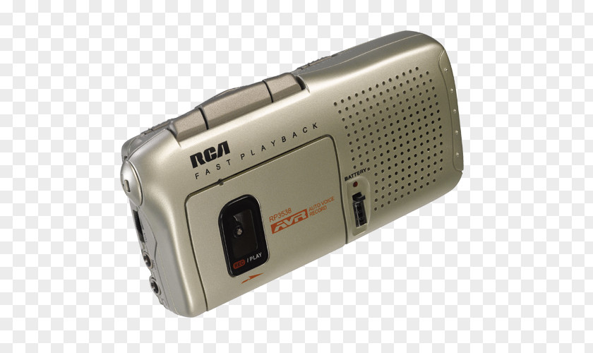 Microphone Microcassette Compact Cassette Tape Recorder Deck PNG