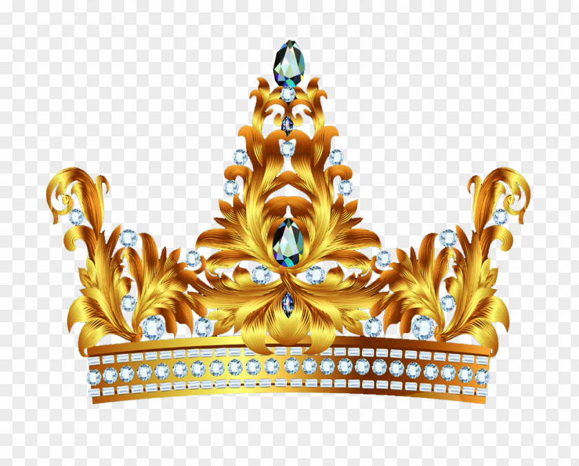 Pure Gold Crown Picture Material Of Queen Elizabeth The Mother Clip Art PNG