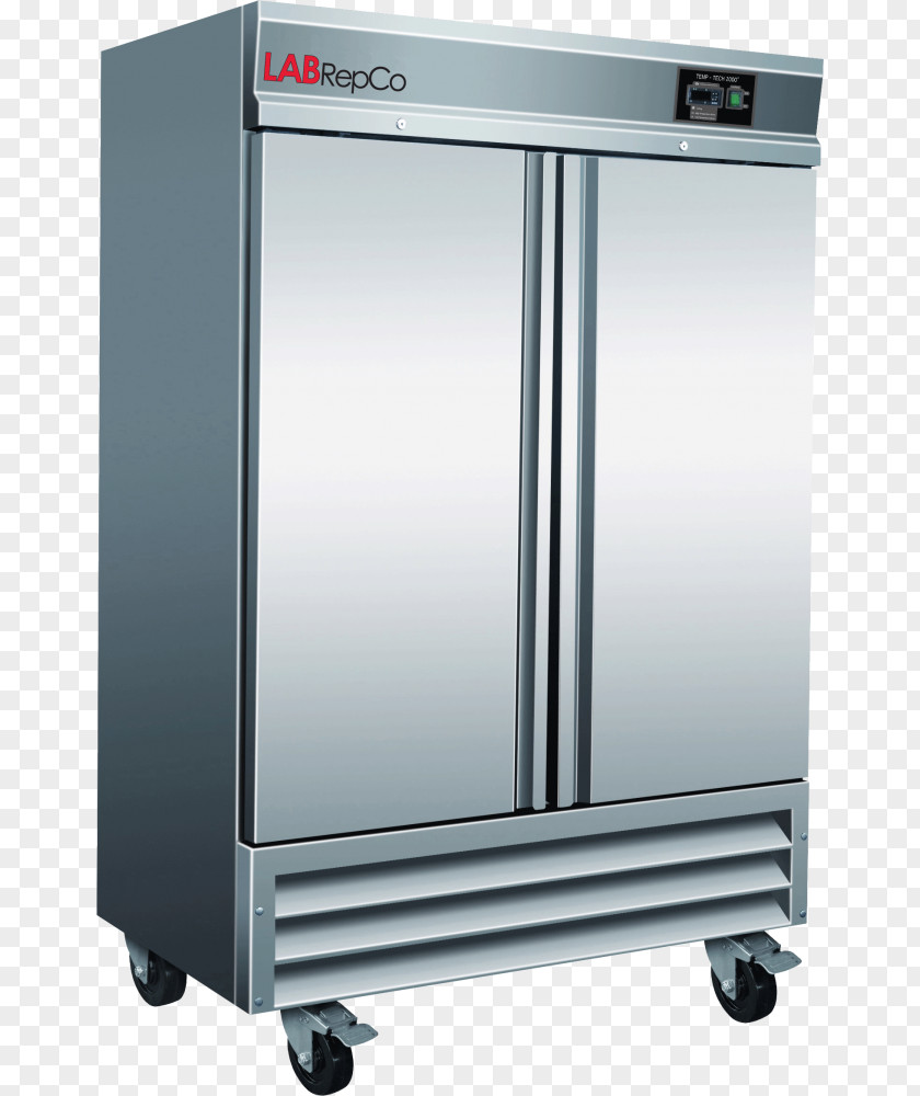 Stainless Steel Door Refrigerator Freezers Cabinetry PNG