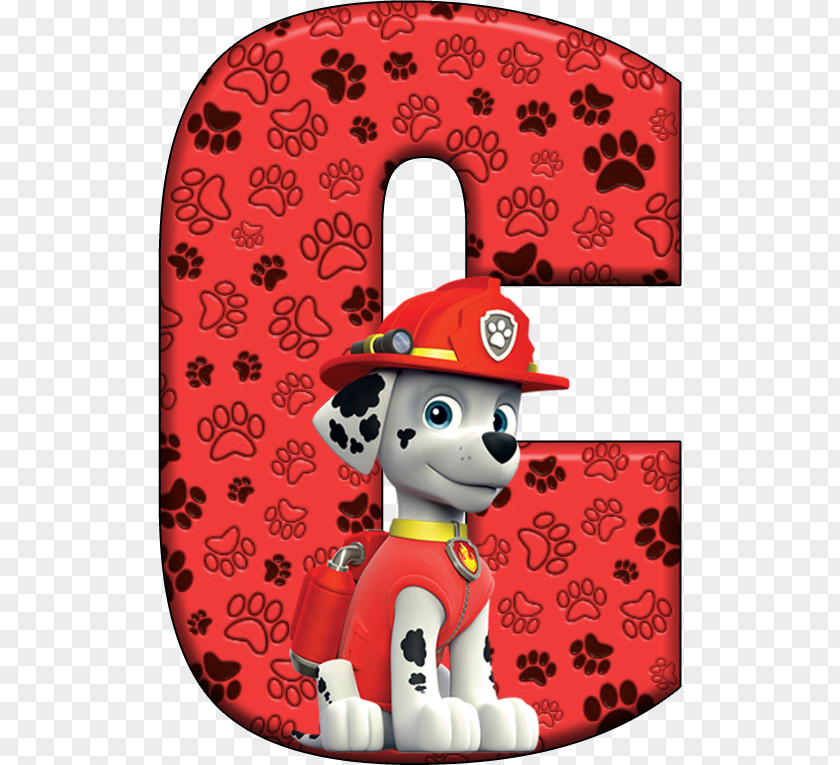 Birthday Dalmatian Dog Alphabet Letter Patrol PNG