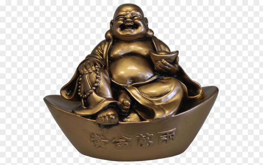 Buddha Budai Figurine Luck Feng Shui PNG